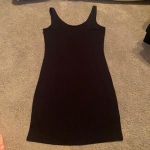 Black casual dress